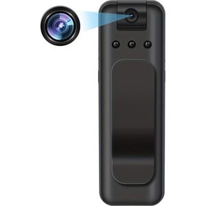 Bovista Spy Cam - Bodycam - Politie - Chest Camera - Spy Camera - Verborgen Camera - Spionage Camera - Action Camera - HD