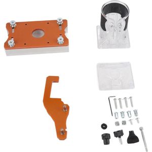 Onzichtbare Bevestigingsbeugel 65 Mm Trimmachine Houttrimmer-router-sleufgeleiderlocator