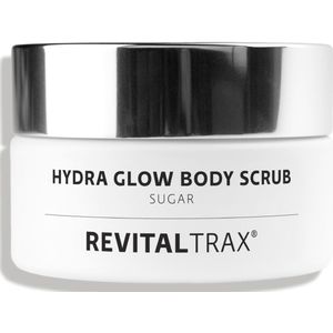 RevitalTrax® - Hydra Glow Sugar Body Scrub - Verzorgende exfoliatie - Suikerkristallen- Verwijdert dode huidcellen - Hydrateert - Herstelt - Lichaam