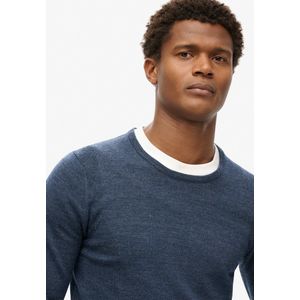 Superdry Merino Trui Blauw,Zwart Man