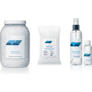 Voordelig! Permsal Magnesiumkristallen 2 kg + 500 gr gratis + magnesiumolie 200 ml + 50 ml gratis
