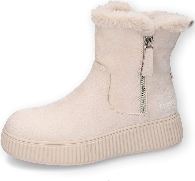 Dockers by Gerli Dames Laarzen 55KJ303-770260 Boots Schoenen Beige