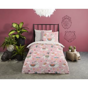 Pure - Paca - Dekbedovertrek - Roze - Microfiber