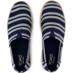 TOMS - Alpargata Rope 2.0 - Instappers - Marineblauw - Geweven Textiel