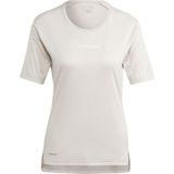Adidas Terrex Multi T-shirt Met Korte Mouwen Wit L Vrouw