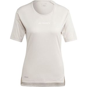 Adidas Terrex Multi T-shirt Met Korte Mouwen Wit L Vrouw