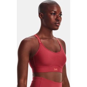 Under Armour Infinity Mid Covered-Red - Maat XS