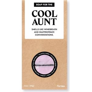 Fin Såpe Soap Bar - Edition: For the cool aunt - 100% natuurlijk handzeep - Plasticvrij - Geschikt voor ieder huidtype