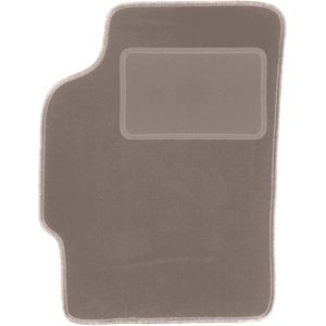 Beige bestuurdersmat voor: Kia Shuma sedan (1997-2004)