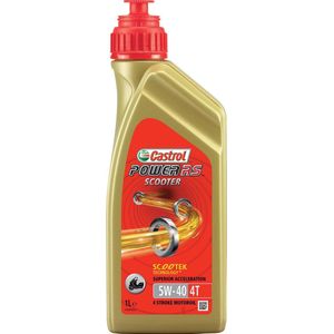 Castrol Power RS Scooter 4T 5W40 - Motorolie - 1L