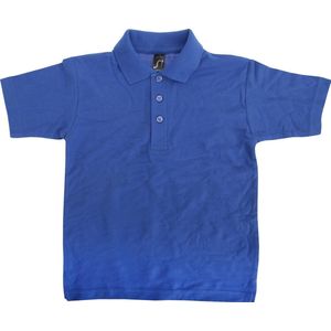 SOLS - Zomer II Pique Polo Shirt - Koningsblauw - Kinder Unisex