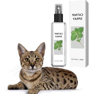 Kattenkruidspray voor katten training en ontspanning met kattengras - Herbal Cat Joy Spray