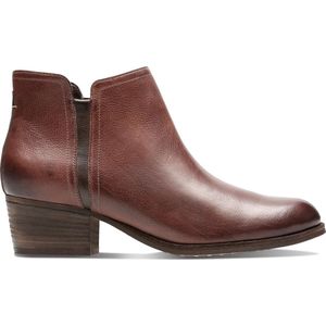 Clarks Dames Maypearl Ramie - D010409 - bruin - maat 3,5