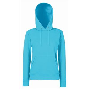 Fruit of the Loom - Lady-Fit Classic Hoodie - Azuur Blauw - S