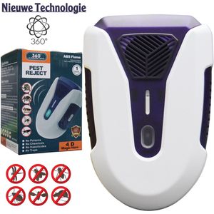 Muizenverjager- Muizenval- Pest repeller- Muizenverjager ultrasone binnen- Muizengif- 360° ultrasone verjagers- Ultrasone verjagers-muggenstekkers