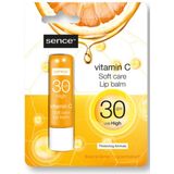 Sence Lippenbalsem Vitamine C met SPF 30 - 4 x - Voordeelverpakking