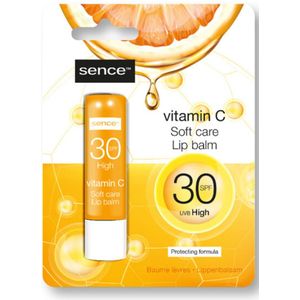 Sence Lippenbalsem Vitamine C met SPF 30 - 4 x - Voordeelverpakking