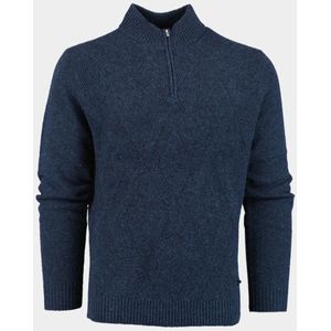 Scotland Blue - SPE25305OT32SB/290 - Pullover - Blauw - Half Zip