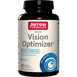 Vision Optimizer 180 capsules - luteïne, zeaxanthine, Zweedse bosbes, druivepit, ogentroost, ALA, quercetine | Jarrow Formulas