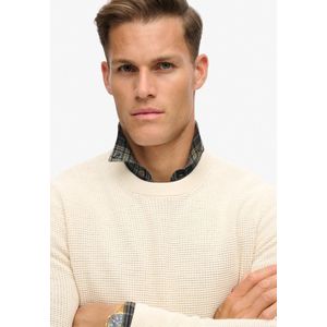Superdry - Vintage Textured Crew Knit Jumper - Trui