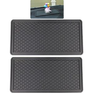 Kleverige Antislipmat voor Auto - Geschikt voor Mobiele Telefoons en Sleutels - 2 Stuks
