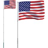 vidaXL-Vlag-met-vlaggenmast-Verenigde-Staten-5,55-m-aluminium