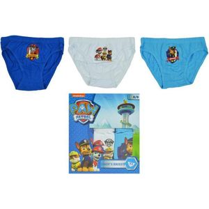 Paw Patrol ondergoed  set van 3 stuks | 6-8 jaar