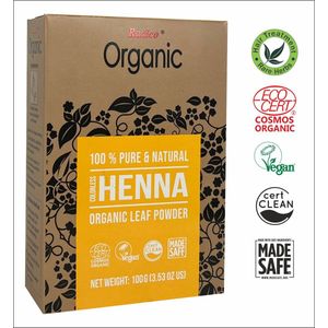 Radico - ORGANIC Kleurloos - Haarmasker - 100% Natuurlijke BIO - 100g