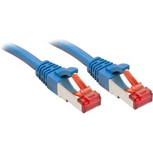 Lindy 47724 netwerkkabel 15 m Cat6 S/FTP (S-STP) Blauw