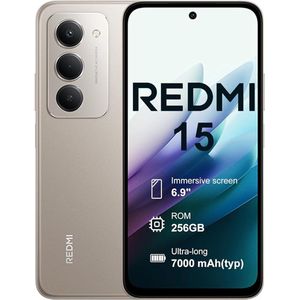 Xiaomi Redmi 15 - 4G - 8GB+256GB - Awesome Light Gray