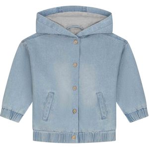 Prénatal peuter zomerjas - Voor jongens en meisjes - Light Blue Denim - Maat 86