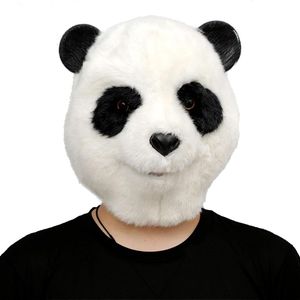 Dierenmasker Panda Latex - Volledige Hoofd Realistisch Masker voor Halloween, Carnaval en Parade.