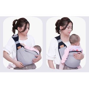 Draagdoek - Draagzak - Donkerblauw - Wrap - Multifunctioneel - Ergonomisch - Baby - Dreumes - Wrap - Travel Size - tot 36 maanden
