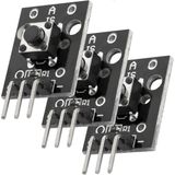 AZDelivery - KY-004 - Druktoets Module - Sensorknop - Hoofdschakelaar - Compatibel met Arduino