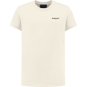 Ballin Amsterdam - Jongens Regular fit T-shirts Crewneck SS - Sand - Maat 16