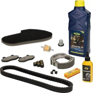 Onderhoudspakket AGM VX / BTC RIva 50cc 4 Takt 25km (ovaal luchtfilter)