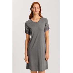 Hanro Virginia Nachthemd 074874 Stone Melange - maat XS