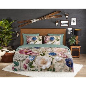 Sleeptime Bedsprei Wave 260x250 cm 2 kussenslopen 60x70 cm Creme | S