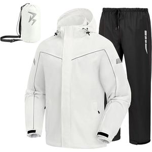 ST TRADİNG Waterdicht Regenpak voor Buitensport - Reflecterend en Opvouwbaar