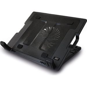 Laptop Cooler - Laptop Stand - Laptop Verhoging - Standaard - Cooling Pad - Zwart