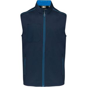WK. Designed To Work Gilet Day To Day WK6148 - Navy / Light Royal Blue - L