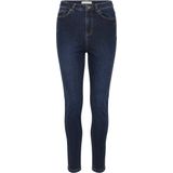 Kaffe - Willow - Skinny Jeans - Dames - Hoge Taille - Vijf-pocket Ontwerp