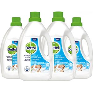 Dettol Was Toevoeging Hygiëne Lavendel – 4 x 1,5 L - Voordeelverpakking