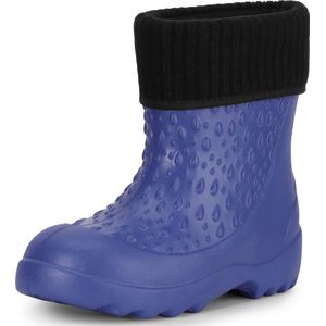 Ladeheid Kinder Regenlaarzen - Thermo Rubberlaarzen Vederlicht - EVA - LA-DW-KidsWinter - Korenbloem 817 - 34/35