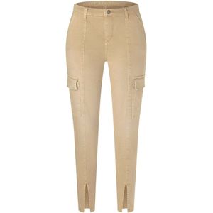 MAC • beige Dream cargo cotton broek • maat 34