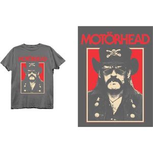 Motorhead - Lemmy RJ Heren T-shirt - XL - Grijs