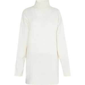 Mymo - Gebreide Jurk - Wit