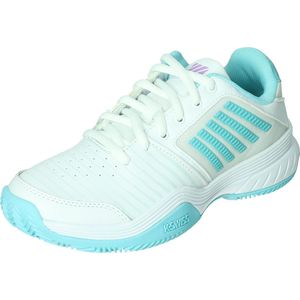 K-Swiss - Court Express - Sportschoenen - Wit - Turquoise - PU