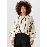 Moves - Kaiya Jumper - Gebreide Trui - Veelkleurig - Korte Lengte