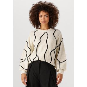 Moves - Kaiya Jumper - Gebreide Trui - Veelkleurig - Korte Lengte